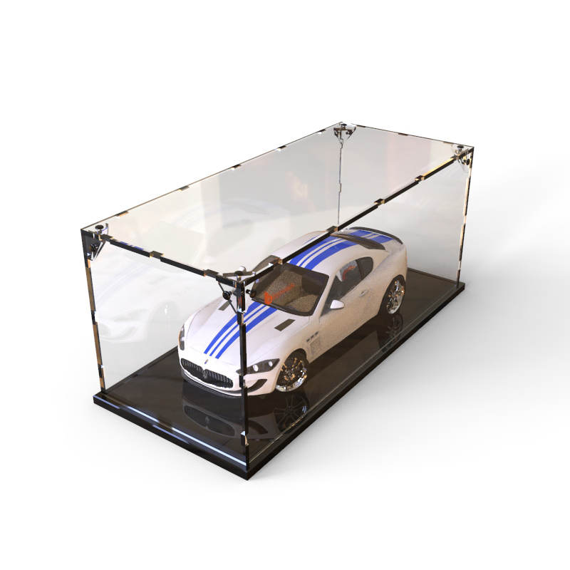 Knock-down design Acrylic showcase for car model, figure model, game model