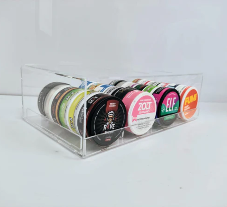 Nicotine Pouches CDU display cabinet